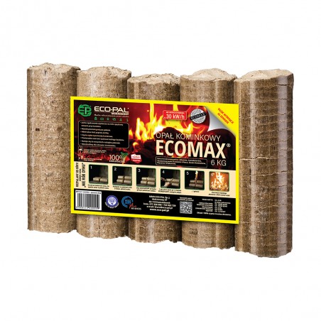 Eco-Pal brykiet  opałowy ekomax 6 kg
