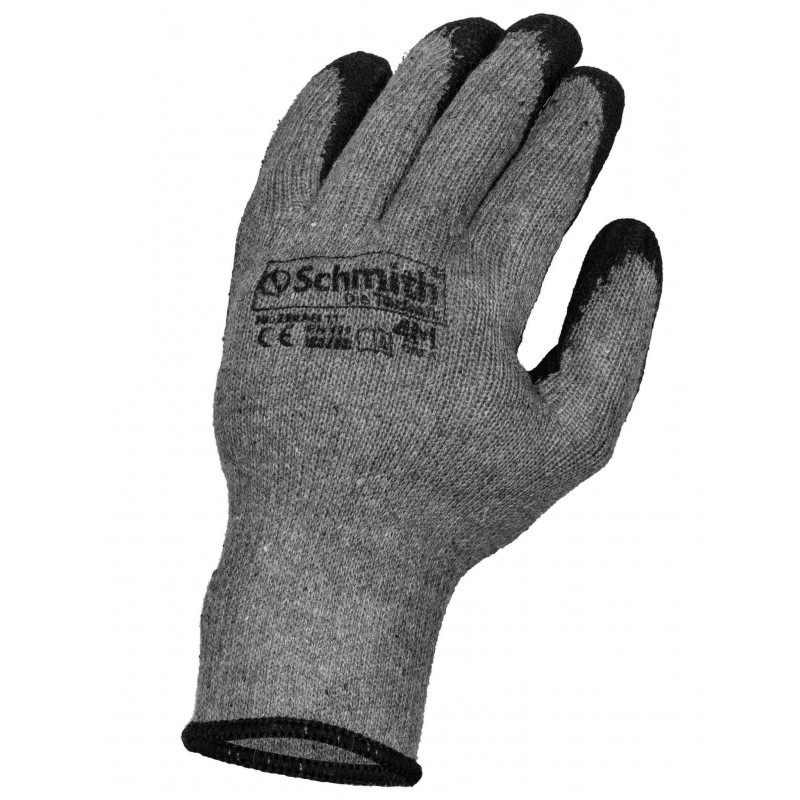 Rękawice Schmith szare bawełniane 10