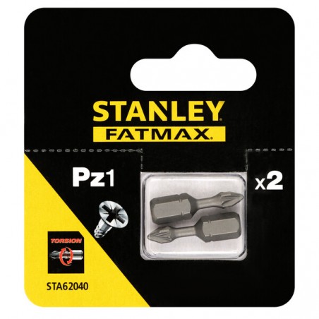 Stanley Końcówka PZ1 FatMax 25mm 2szt