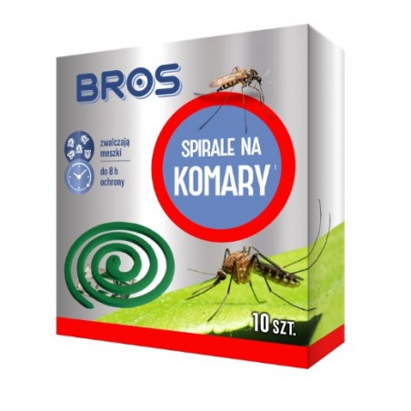 Bros Spirale na komary(10szt)